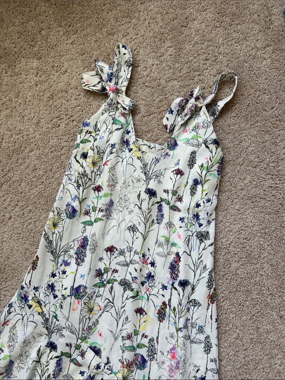 H&M floral dress. S